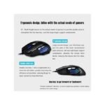 GtyGo Wired Gaming Mouse 7 Functional Keys RGB Light For Game