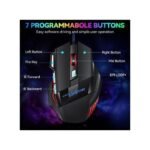 GtyGo Wired Gaming Mouse 7 Functional Keys RGB Light For Game