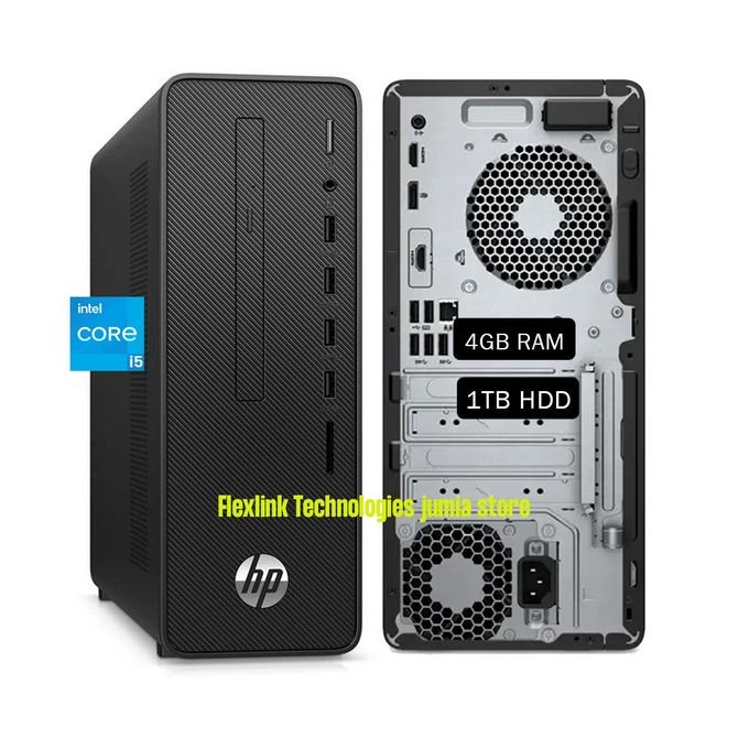 Hp 290G3 SFF INTEL COREI5,,4GB RAM, 1TB HARD DISK , FACTORY INSTALLED WIN 10PR0, CPU ONLY 4M5F74EA