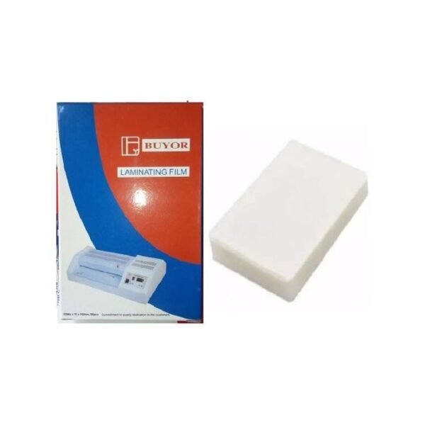 Hp Buyor ID Card Size Laminating Film (70x100mm) - 125 Micron, 100 Pieces