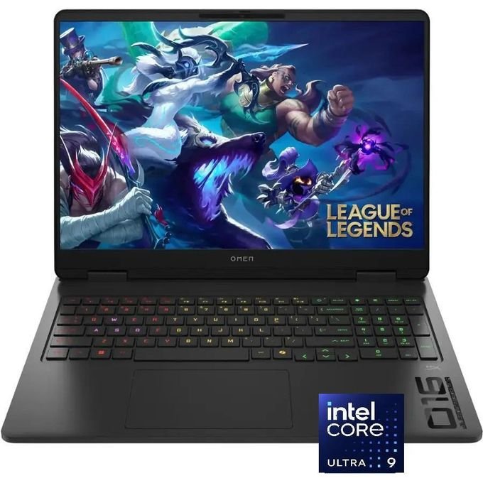 Hp Omen 16 Slim Gaming - 64GB RAM / 1TB SSD - Nvidia GeForce RTX 5070 (8GB) - Intel Core Ultra 9 - 16.0" WQXGA (IPS) 240Hz Display - Windows 11