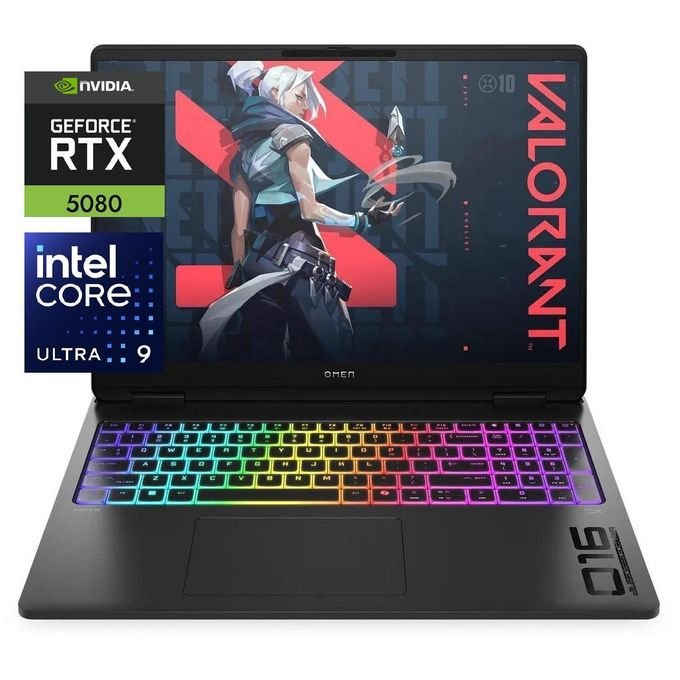 Hp Omen Max 16 Gaming - 64GB RAM / 1TB SSD - Nvidia GeForce RTX 5080 (16GB) - Intel Core Ultra 9 275HX - 16.0" WQXGA IPS 240Hz Display - Windows 11.