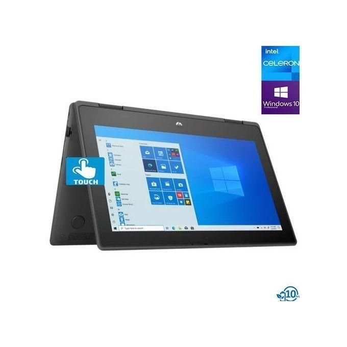 Hp ProBook 11 X360- TOUCH- 256GB SSD/8GB RAM-Intel Celeron Windows 11 +USB LIGHT for keyboard