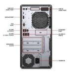 Hp ProDesk 400 G6 MT Core I7-8500U 8GB RAM, 512 GB SSD, Win 11 PRO & MS Office 2019 Suite