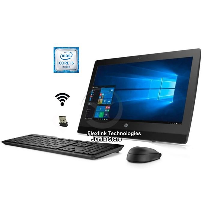 Hp ProOne 400 G3 AIO Core I5 20" 512gb SSD, 8GB RAM, Win 11 & MS Office Suite 2019