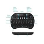 I8 Wireless Air Mouse Keyboard - Black