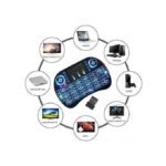 I8 Wireless Air Mouse Keyboard - Black