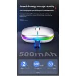 LED Wireless 2.4GHz Mice Rechargeable Mute
