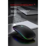 LED Wireless 2.4GHz Mice Rechargeable Mute