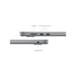 Lenovo MacBook Air (15inch, M3 with 8core CPU and 10core GPU, 16GB Unified Memory, 512GB) Space Gray 2024