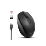 M107 2.4G Wireless Mouse Ergonomic Office Mouse With 3-gear