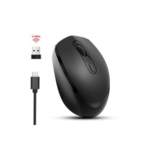 M107 2.4G Wireless Mouse Ergonomic Office Mouse With 3-gear