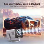 Magcubic New X7 1080p Auto Focus Projector 1000ANSI Portable Short Throw Home Theater Support 8K LED Projector