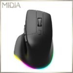 MIDIA Wireless Bluetooth mice Dual-mode Mouse with RGB Lighting - Charging Version