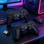 Pc Chips Wireless PC Gaming Pad Computer Laptop Controller GamePad Single Game Pad (Singlewreless)