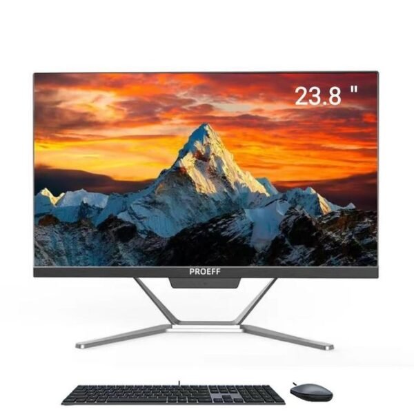 PROEFF All-IN-ONE PC 23.8 inch Intel i5 Processor 16GB RAM 256GB SSD WINDOWS 10Pro + KEYBOARD & MOUSE