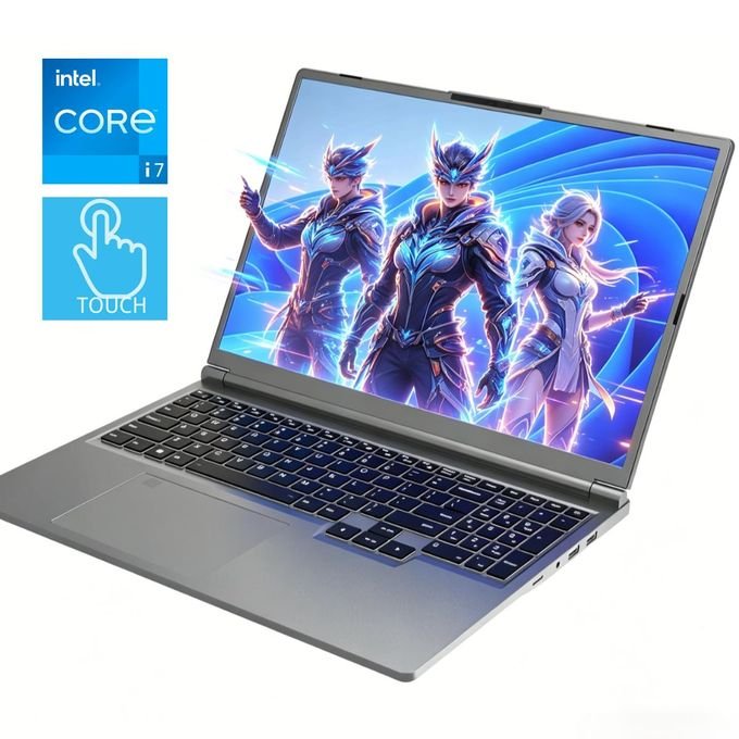 PWB Gamebook Touchscreen Laptop - Intel Core i7-6700HQ Standard Voltage - 1TB SSD/16GB RAM - High-en NVIDIA RTX1060-6G Dedicated Graphics, Gray Color, Backlit Keyboard Windows...