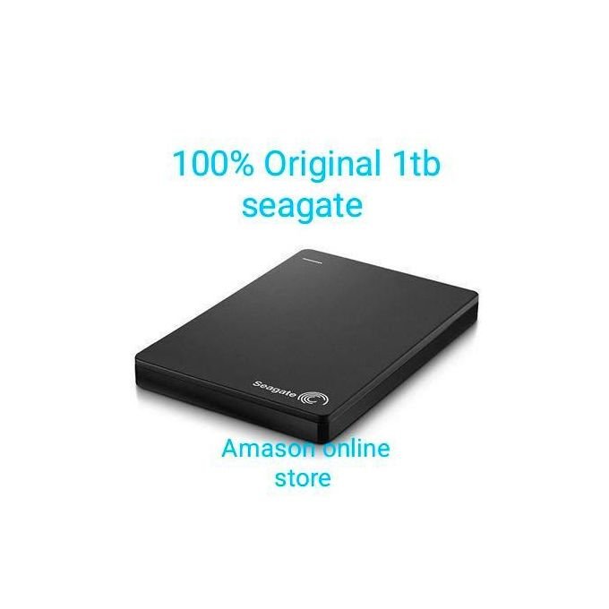 SEAGATE 100% Genuine Original BackUp Plus Slim 1TB Portable Storage Drive
