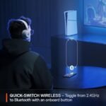 Steelseries Arctis Nova 5 Wireless - Gaming Headset - White