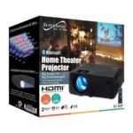 SuperSonic SC-82P 3.97-inch Home Theater Bluetooth Projector with Crystal Clear 7000 Lumina, 1080P, Connect Wirelessly, Enjoy True Colors and Powerful Sound - Perfect for...