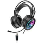 T906 RGB USB Headset - Born for Gaming E-Sport backlight headphone + Mic