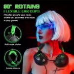 TW 3D Surround Sound Microphone USB Multi-Angle Rotation Foldable DJ Headset