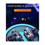 Universal 3.5mm in-ear earplugs with Mic Hifi stereo headphones, tunable headphones
