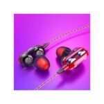 Universal 3.5mm in-ear earplugs with Mic Hifi stereo headphones, tunable headphones