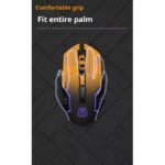 Wireless & Bluetooth Silent Dual-Mode Rechargeable Gradient Color Gaming Mouse