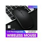 Wireless Rechargeable Mouse -Black